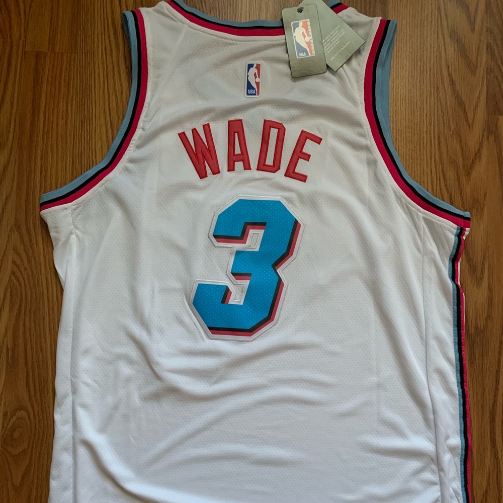 Dwayne Wade Miami Heat Vice City Jersey #3 Large